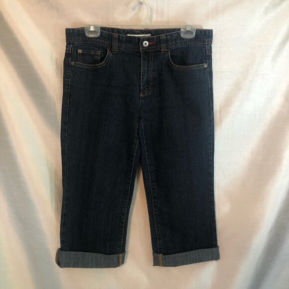 Tommy Hilfiger Capri's Stretch  Denim Ladies 8 - Picture 11 of 11